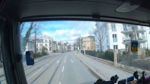 Дрезден (Германия). Едем улицами Дрездена