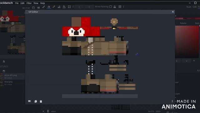 block bench Minecraft skin making tutorial смотреть онлайн