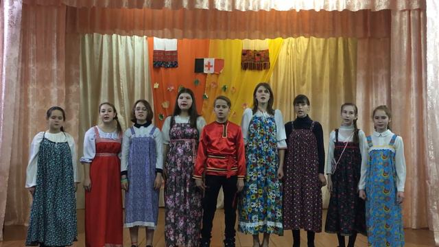 "Колосилась в поле рожь густая" МБОУ ДО "ДШИ с.Пычас" смотреть онлайн