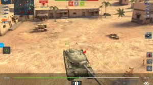 World of Tanks Blitz - бой на Т 34. Мастер, медаль Расейняя - World of Tanks Blitz