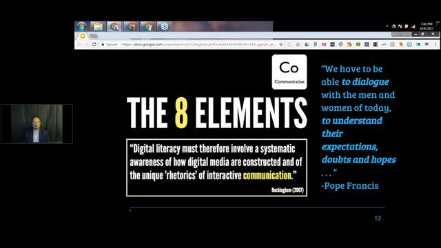 10.4.17 Connected Educators Webinar Series  - Secondary Educators -  Digital Literacy