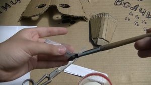 DIY Как сделать маску лисы своими руками!!!