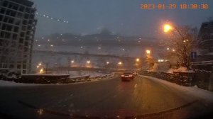 Снег в Ереване