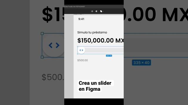 Aprende a crear un slider interactivo | Figma tutorial español 2022