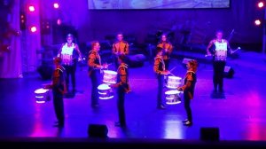 Танец ансамбля барабанщиков "Ритм"