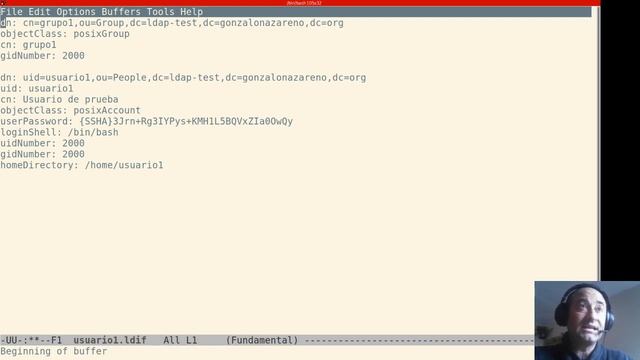 LDAP. Creación de usuarios posixAccount смотреть онлайн
