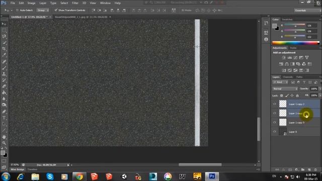 Create road textures in Photoshop CS6 (1080p) смотреть онлайн