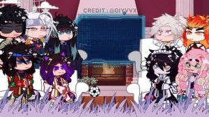 // Hashiras react to GIYUU TOMIOKA // 1/? // KNY // Demon slayer // GC //