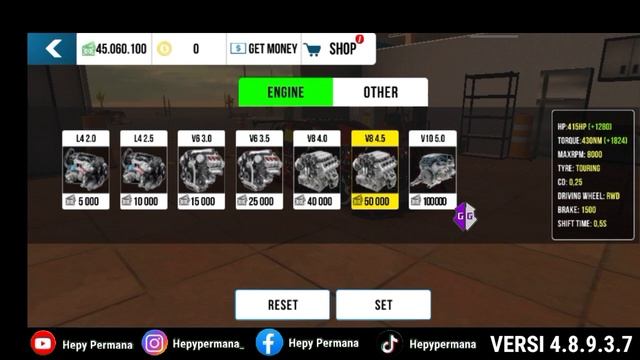 GEARBOX GLITCH SUBARU BRZ 3 SEC NEW VERSI CAR PARKING MULTIPLAYER 4.8.9.3.7