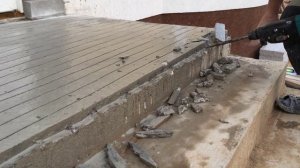 Строительные ошибки . Бетонное крыльцо от ступешки ру