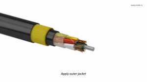 The way we produce fiber optic cable DPT