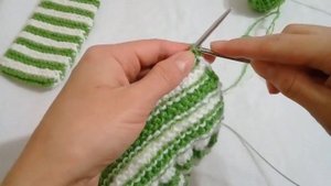 Детские НОСОЧКИ на двух спицах/ очень просто,и легко