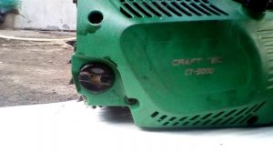 (106)ч.2 Бензопила "Craft-tec" 5000 .Заводим ! 29.02.2020