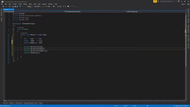 C# Floating-point Numeric Data types | Float, double & Decimal | Type casting Tutorial in Urdu Hind