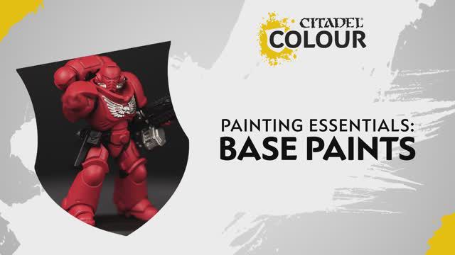 Warhammer 40000 - How to Use Citadel Colour Base Paints _ Beginner _ Warhammer Painting Essentials