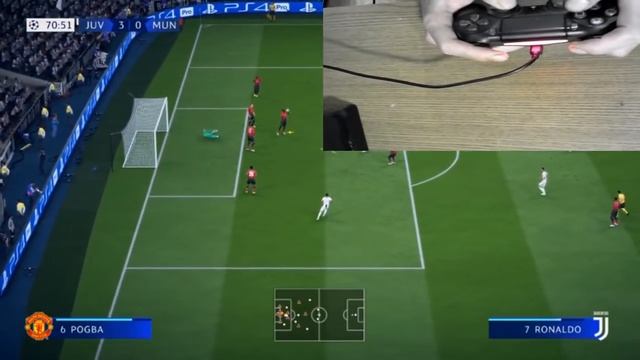 Tutorial | FIFA19 | геймплей | Удар низом | Как бить поворотом низом смотреть онлайн