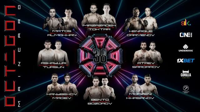OCTAGON 38: Альмахан VS Матос. Еркебулан Токтар вырубил Джабера Мирзазаде!