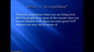 Using Scrapebox for Local SEO