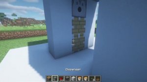 Minecraft: How To Make Automatic Lava Door (Tutorial)