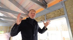 Обзор дома по проекту "микеа 3" 92м2. Часть 1
