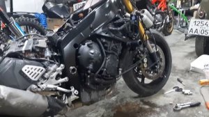 Rebuilding Yamaha R6. Взбодрили мотоцикл как надо !