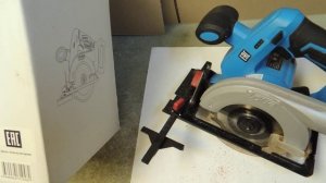 Пила циркулярная аккумуляторная TOUA DCC180. Обзор и первые впечатления о работе.