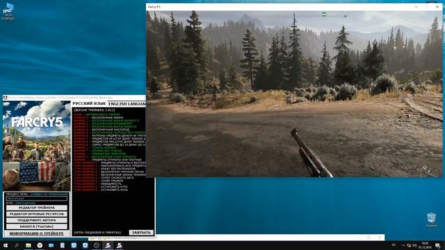 Far Cry 5 Gold Edition Trainer (+26) [Ver 1.011] [Update 01.12.2018] [64 Bit] {Baracuda} смотреть онлайн