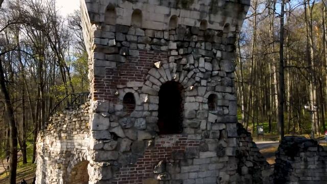 ЦАРИЦЫНО с высоты птичьего полета в 4К  Moscow TSARITSYNO from a bird's eye view in 4K