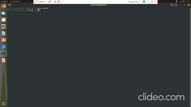 Linux grep filter command: part 3.