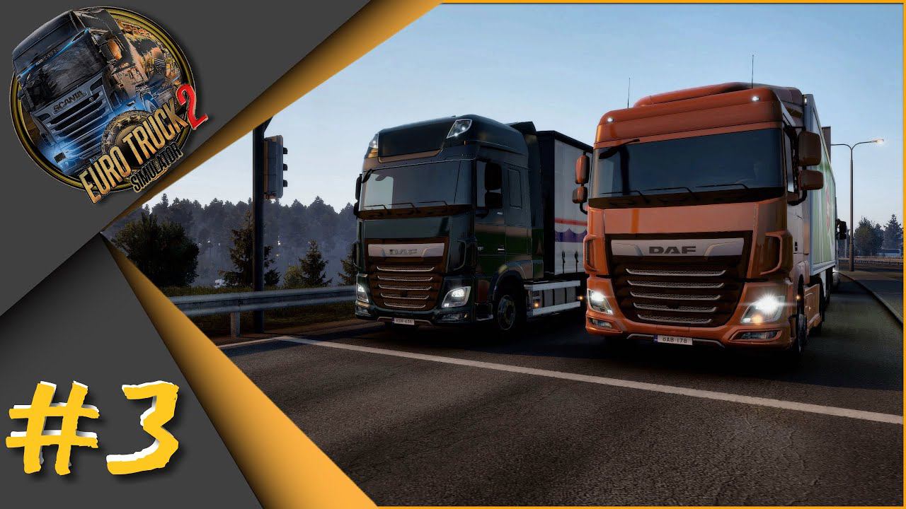 #3 Euro Truck Simulator 2 - Путь со дна!