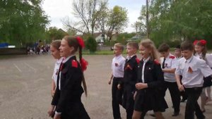 Ежегодный смотр песни и строя в казачьей школе