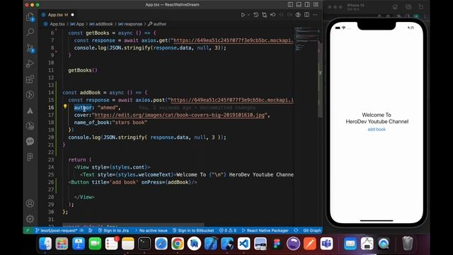React Native Networking | Lesson 2 | Post Request смотреть онлайн