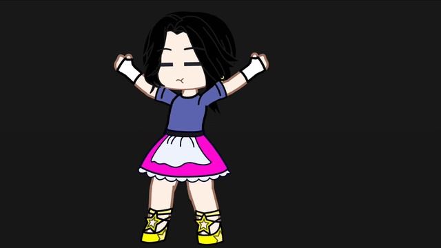 my brother wanted to make a video of him dancing as a girl / boy LOL HIS DANCING IN GACHA / IRL ??? смотреть онлайн