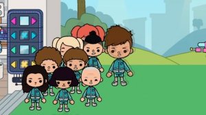 Игра в Кальмара! ПЕРВАЯ ИГРА Сериал в Тока Бока Squid Game Toca Life World