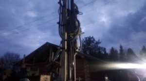 Первая скважина буровой установкой УРБ-2а2 на базе ЗИЛ-131. Начало положено!