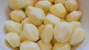 Картофель с грибами запеченный в духовке