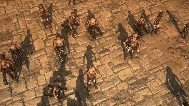 Eren got the Responsibility Block the Wall as a Titan - Attack on Titan 2 Final Battle смотреть онлайн