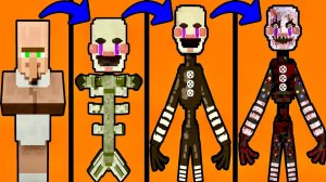 из ЖИТЕЛЯ в МАРИОНЕТКУ МАЙНКРАФТ фнаф пять ночей майнкрафт fnaf minecraft аниматроник фредди