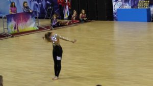 Championship of Belarus modern dance, disco dance solo Ходас Ульяна