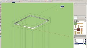 Как смоделировать забор Упрощенно. Проектирование в SketchUp