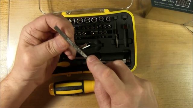 Набор отверток с храповиком из Китая. смотреть онлайн