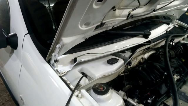 Чистка омывателя. Лада Ларгус.