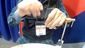 Мастер класс по вязанию assist hook на выставке в Японии 2017