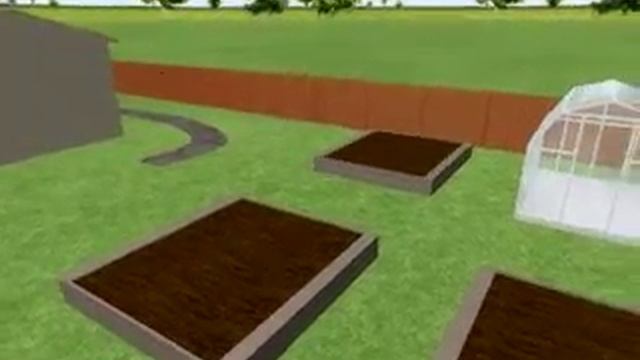 эскиз планировки вытянутого участка вариант 1 смотреть онлайн