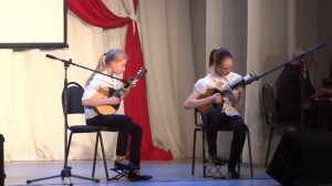 Дуэт на домрах