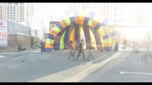 Первомай 2017 ТЦ Ultra фаер-шоу Wanderers Уфа