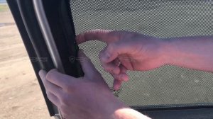 Каркасные шторки  Форд Фокус 3 на магнитах "Cobra Tuning" - установка