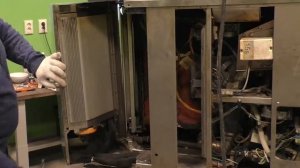Доступ к плате печи WIESHEU с автоматическим открыванием двери