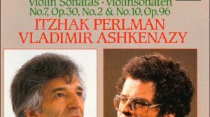 BEETHOVEN  Violin Sonatas  n 10  Poco allegretto  Perlman ashkenazy.