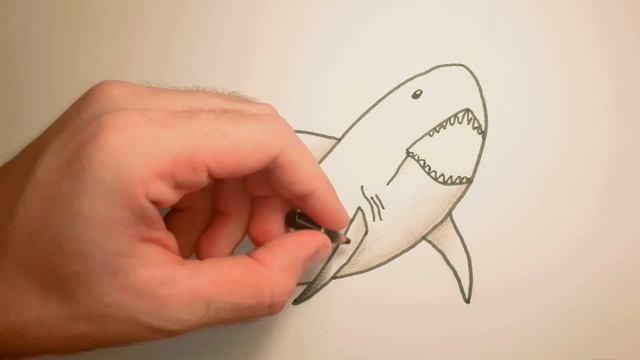 Как нарисовать акулу?!?! #учимсярисовать
